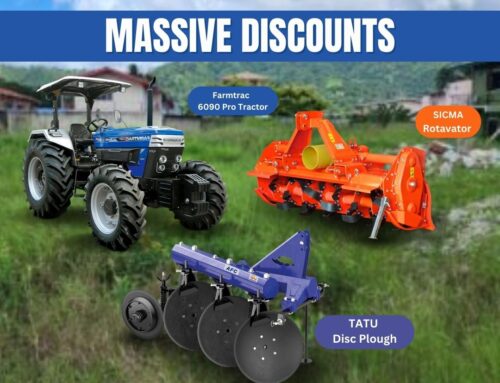 Discounts on FarmTrac Tractors, Sicma Rotavators and Tatu Disc Ploughs!